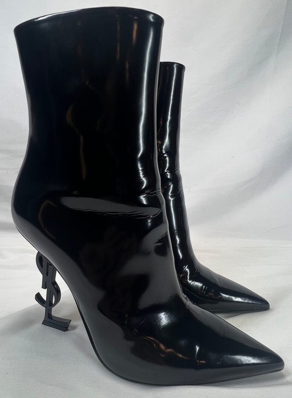 Yves Saint Laurent - Opyum 110 Ankle Boots - US 10 - SPB-CA 364729